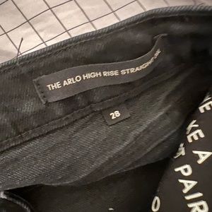 Denim Forum the Arlo high rise straight